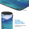 Marine Dolphin Mouse Pad with Stitched Edge,Comfortable Mouse Mat with Non-Slip Rubber Base,Washable Mousepads Waterproof Gaming Mousepad Cute Desk Mat for Desktop,10 x 12 in view 3