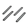 Adjustable Flat Connectors 155 x 19 mm - Perforated Metal Plates for Furniture Repair Hardware, Woodworking Joinery Connectors, Chair and Table Fixings, Heavy view 2