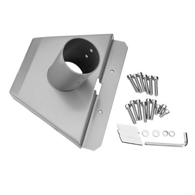 for Gen 3 Pipe Adapter for V3 Dish Mount, 360 Degree Rotation Pole Mounting Kit with Stainless Steel Satellite Bracket, Weather Resistant