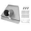 for Gen 3 Pipe Adapter for V3 Dish Mount, 360 Degree Rotation Pole Mounting Kit with Stainless Steel Satellite Bracket, Weather Resistant view 3