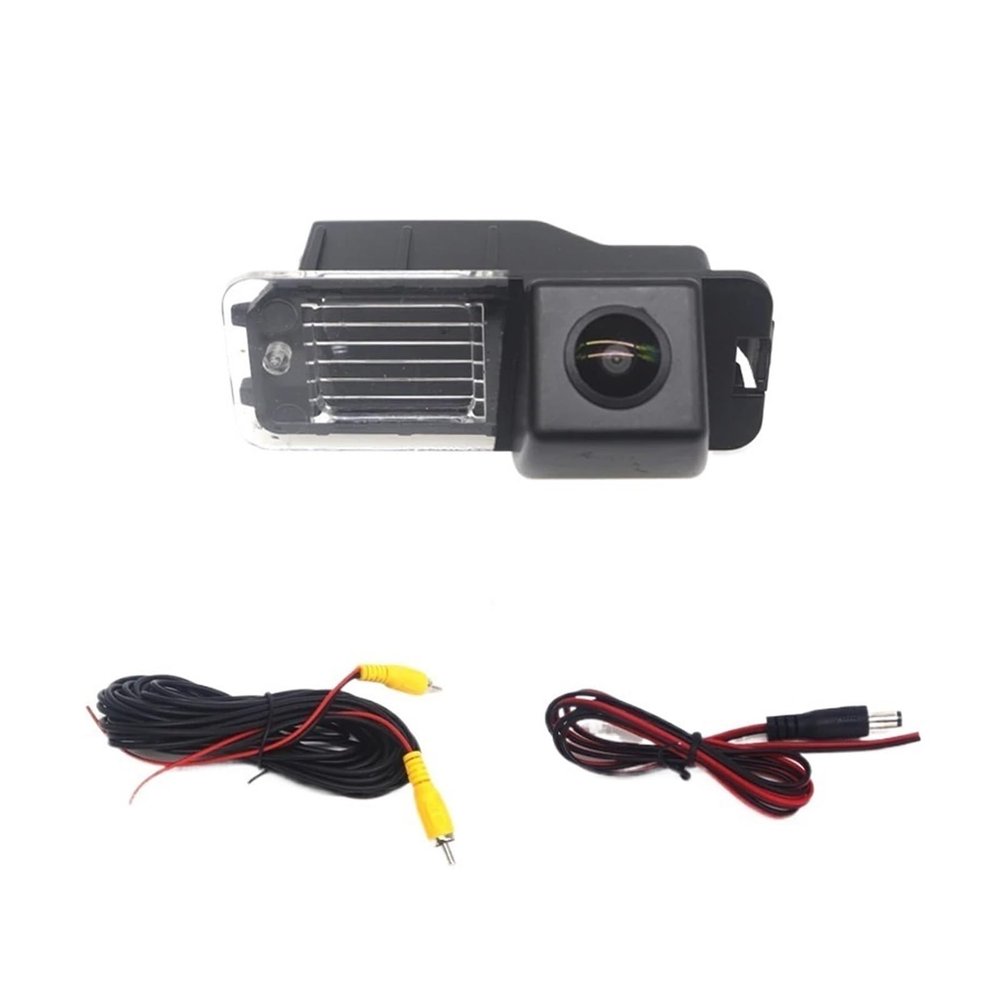 Car Rear View Camera Reverse Backup Parking Starlight Night Vision Compatible with VW Compatible with Volkswagen Polo Hatchback MK3 MK4 2017 2018 2019(Camera)