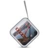 FekiLoot San Francisco Golden Gate Bridge DVD Case Large Storage Disc Wallet Bag Portable CD Case Holder 40 Capacity Hard Plastic Disc Cases Storage Binder DVD Case Wallet for Car Home Office Travel view 3