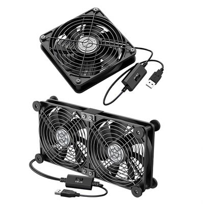 80MM USB Computer Fan and 1 Dual Cooling Fan