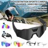 hwqsad 2026 Upgraded POV Glasses 4K Baseball Glasses, Smart Baseball Sunglasses with Camera, Anti-Glare, Loop Recording, for Sports (E) view 2