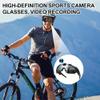 hwqsad 2026 Upgraded POV Glasses 4K Baseball Glasses, Smart Baseball Sunglasses with Camera, Anti-Glare, Loop Recording, for Sports (E) view 4