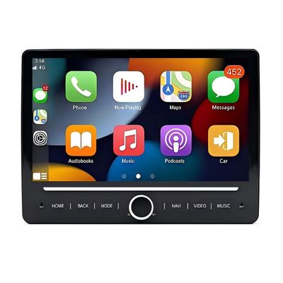 10-Inch Car Stereo Radio for Chrysler Voyager 2008-2016 with Wireless CarPlay & Android Auto 4+64GB Touch Screen Head Unit, GPS Bluetooth WiFi DSP FM RDS Camera