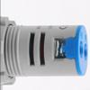 AC 380V 22mm LED Current Meter with Digital Ampere Display, 5 Color Panel Mount Electrical for Industrial AC Ammeter Applications, Mini LED(Blue) view 3