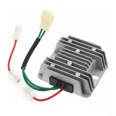 12V DC AVR Automatic Voltage Regulator for Generator - Engine Voltage Stabilizer Regulator Module with 3-Wire Connector, Aluminum Housing,