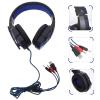 BRIGHTFUFU Gaming Headset with Microphone Wired Over-Ear Cushioned Headphones for PC Gaming, Noise Reduction Mic, RGB Light, Suitable for Live Streaming and Online Games view 4