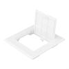 Access Panel for Walls, Hinged Plumbing Access Panel with ABS Hatch Cover for Electrical System Access, White Wall Repair Door for Pipe Inspection100 * 100mm view 3