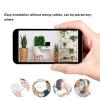 ASHATA Triple Lens Security Camera, 360 Degree PTZ Outdoor Wireless WiFi Camera with 2K Color Night and AI Human Detection, for Home Surveillance and Monitoring view 4