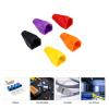 COOLHIYA 100Pcs Rj45 Network Cable Connector Boots Cover 0.6-0.65Mm Plastic Ethernet Plug Protective Caps for Computer Network Cable Accessories view 2