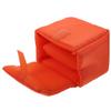 Veemoon Polyester Camera Lens Pouch Waterproof Shockproof Protective Case for DSLR and Mirrorless Cameras, Thick Padded Lens Bag for Outdoor Photography, Orange view 1