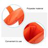 Veemoon Polyester Camera Lens Pouch Waterproof Shockproof Protective Case for DSLR and Mirrorless Cameras, Thick Padded Lens Bag for Outdoor Photography, Orange view 3