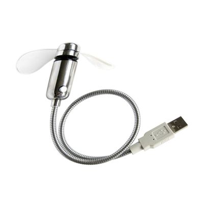 CONGARTENO Creative USB Clock Fan with LED Display Portable USB Rechargeable Mini Fan for Home Office Quiet Cooling Personal