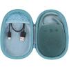 co2CREA Hard Carrying Case Replacement for JBL Clip 5 Waterproof Portable Mini Speaker (Teal Case) view 1