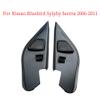 HDKENF Car Front Door Trumpet Tweeter Speaker Cover 2PCS / Fit for Nissan Qashqai 2007-2015 Car Tweeter Refitting Audio Door Angle Gum Speaker Cover Boxes Mounts view 2