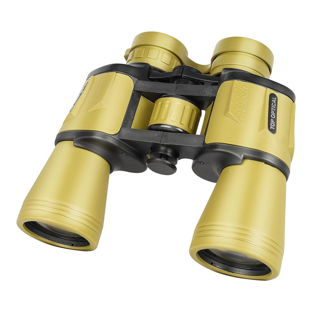 10x50mm Binoculars Adults and Teens,High Power HD Optics for Optics for Bright and Clear Viewing, Perfect for Bird Watching, Hunting, Sports, and Stargazing (Cracked Parts Yellow)