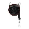 Telescopic Spring Balancer with Hook and Wire Rope, Adjustable Tension Heavy Duty Retractable Spring Balancer for Tools, 0.6-3.0KG, Black(0.5-1.2KG) view 1