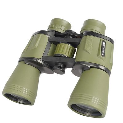 10x50mm Binoculars Adults and Teens,High Power HD Optics for Optics for Bright and Clear Viewing, Perfect for Bird Watching, Hunting, Sports, and Stargazing (Cracked Parts Green)