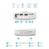 Mini Projector 180 Lumens Mobile Portable Pocket Home 1080P Smart Android 7.1 Projector,RD-606 Wireless Sync view 3