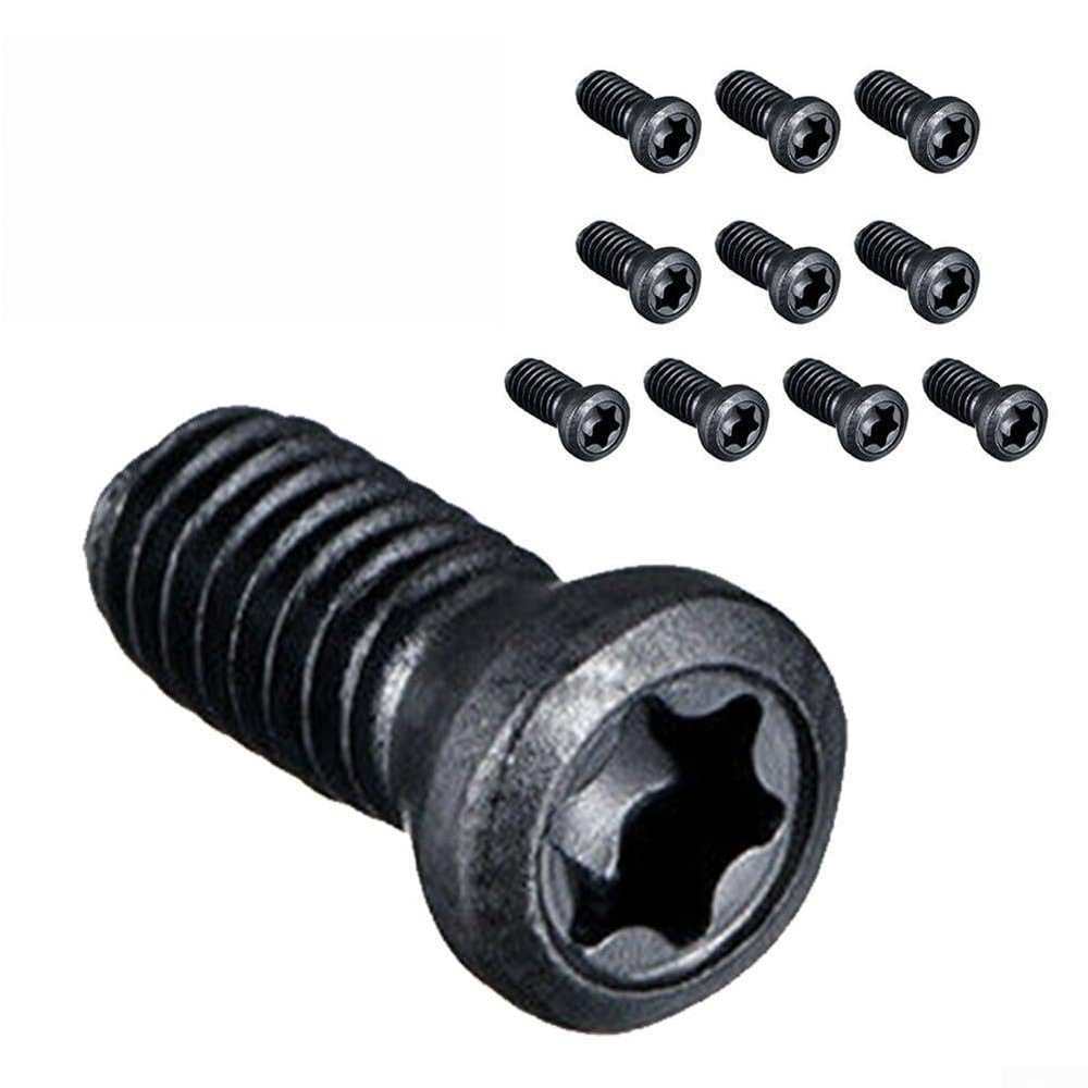 10pcs M2 M2.5 M5 for Torx Socket Head Machine Screws for CNC Lathe Carbide Holder Blade Replacement, High Strength Steel Fasteners3.5 x 10mm