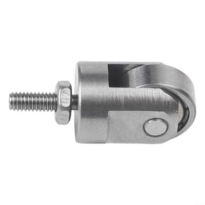 Roller Point for Dial Indicator Wheel Probe, M2.5 Thread, 10mm Stainless Steel Roller Tip with Non-Return Nut, Compatible with Digital