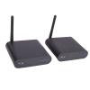Heayzoki Wireless AV Sender, 2.4GHz 300m Range 8 Channels with Digital Screen, for TV PC Stereo PAL NTSC Plug and Play (US Plug) view 1