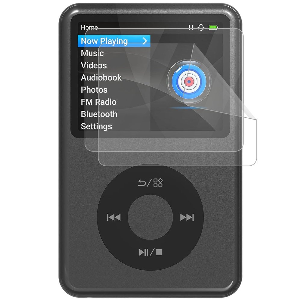 Futanwei for innioasis Y1 MP3 Player Screen Protector, [2 Pack] HD Clear Soft TPU Film [Anti-Fingerprint] [Anti-Scratch] [Bubble Free] Compatible for innioasis MP3 Player Y1 (2.4")