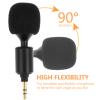 FUNNETOYU Bendable 3.5Mm Stereo Microphone for Laptop and Pc, Live Streaming and Mobile Phone Recording Mic, Compatible with Tablets and Computers for Video and Voice Recording view 2