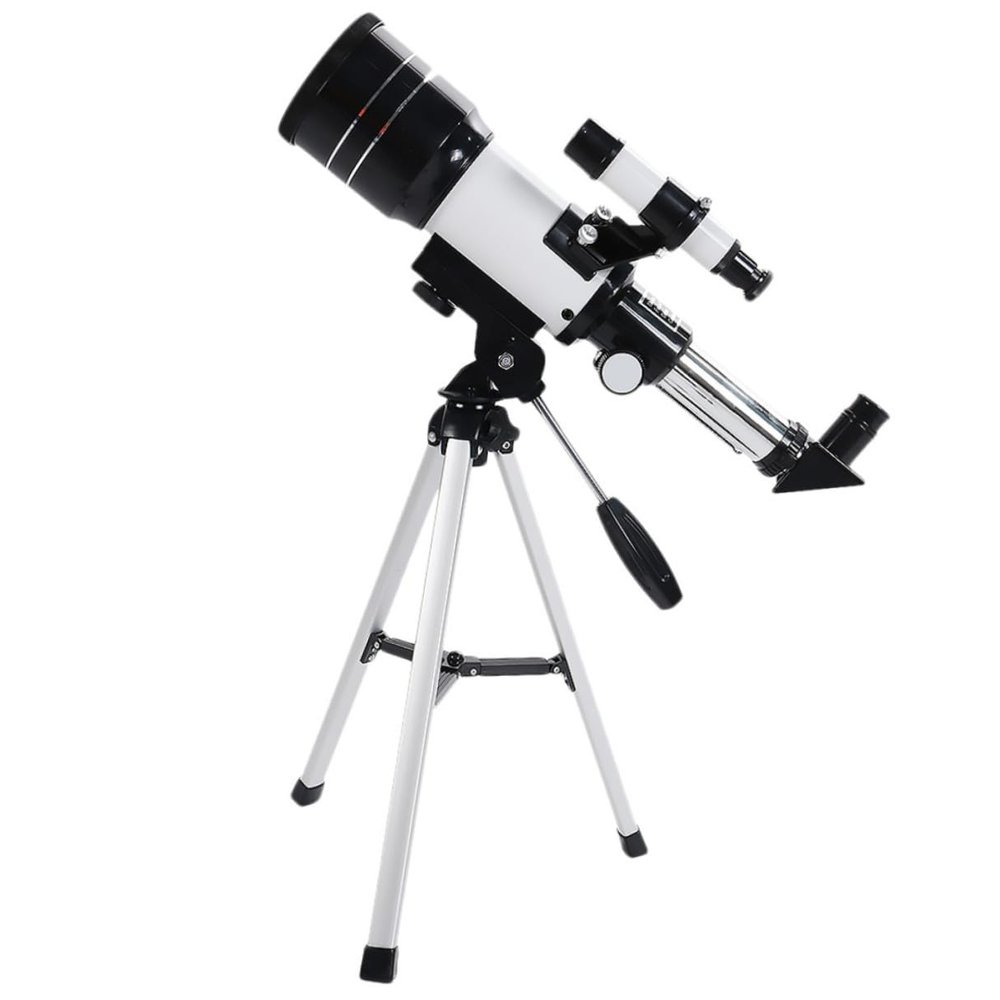 SHOWERORO Professional 70Mm Refracting Telescope with 150X Zoom, Tripod and Phone Clip for Stargazing and Outdoor Astronomy Beginners