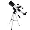 SHOWERORO Professional 70Mm Refracting Telescope with 150X Zoom, Tripod and Phone Clip for Stargazing and Outdoor Astronomy Beginners view 1