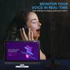 BRIGHTFUFU Desktop Microphone 3.5Mm Chat Mic for Computer Laptop Black Plastic Tabletop Mic for Voice Recording Live Streaming and Gaming view 4
