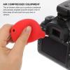 GARIOUANS Camera Blower Mini Squeeze Ball Pump for Lens and Sensor Cleaning, Red Compressed Air Dust Device for Photographers and Electronics Maintenance view 3