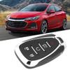 5 Button Car Smart Remote Control Key 433MHz Fit for Chevy Malibu Replaces OE J225 - Complete Keyless Entry Fob with Internal Circuit Board Security Chip and Durable ABS Shell view 4
