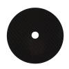 HiFi CD Tuning Pad, Carbon Fiber CD Mat, Low Distortion Rate Vibration Absorption CD Tuning Mat for CD Player, Premium Carbon Fiber Material with 0.2mm Thickness and 15mm Center Ho (Black) view 1