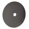 HiFi CD Tuning Pad, Carbon Fiber CD Mat, Low Distortion Rate Vibration Absorption CD Tuning Mat for CD Player, Premium Carbon Fiber Material with 0.2mm Thickness and 15mm Center Ho (Black) view 4