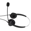 EABCHAML H360D - PC - MV Business Headset with Microphone, Noise Cancelling PC Headset, Wired Binaural Headphones for Office Telemarketing Call Center, 3.5mm Jack Headset with Adjustable Vo view 4