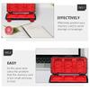 SHOWERORO Cf Cards Holder Case Memory Card Protective Box for Photographers Portable Shockproof Storage Organizer Compact Hard Carry Case for Travel and Data Protection view 3