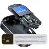 ZDAGELD 5.3 Transmitter Receiver Low Latency Sound Digital Display Portable Wireless Airplane Adapter, Ideal for Airplane Use with Dual 3.5mm Ports, 18 Hours Playback Enjoyment for view 3