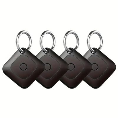 Mini GPS Tracker for Pets & Everyday Carry, Bluetooth Anti-Lost Tag for Wallets, Keys & Luggage, Compact Waterproof 4 pcs