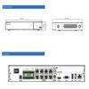 ENS Titanium ED9308H5NV-8P-ANB IP 8CH 80/80Mb Up to 12MP 8 Port PoE 4K HDMI 1xSATA NDAA NVR view 4