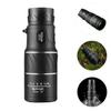 SECFOU High-Magnification 16X52 Night Vision Monocular Telescope for Outdoor Travel and Astronomy, Portable Black Low-Light Single-Tube Scope for Adults view 4