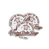 Gulf of Mexico EST 1550 Foxtrot Delta Tango Sea Turtle Meme Decal Sticker for Car Body, Phones, Laptop, Windows, Water Bottles, Tumbler, Mug, Helmets view 1