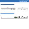 ENS Titanium ED9532H5NV-AN IP 32CH Up to 12MP 192/192Mb 2xHDMI 2xSATA 2xLan Port NDAA NVR view 4