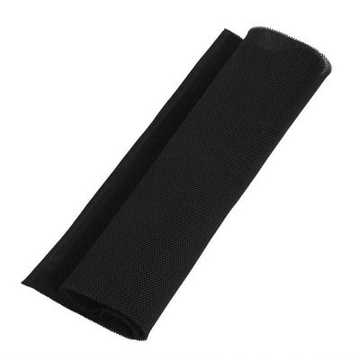 1.4x0.5m Speaker Grill Cloth Polyester Dustproof Protective Cloth Cover Stereo Audio Speaker Mesh Grill Cloth(Black)