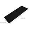 1.4x0.5m Speaker Grill Cloth Polyester Dustproof Protective Cloth Cover Stereo Audio Speaker Mesh Grill Cloth(Black) view 3
