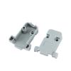 LOKLNEYK 10Pcs Plastic Cover Housing Hood for D-SUB 9 Pin 2 Rows 2W2 2V2 DB9 Pin Serial RS232 Connector view 3