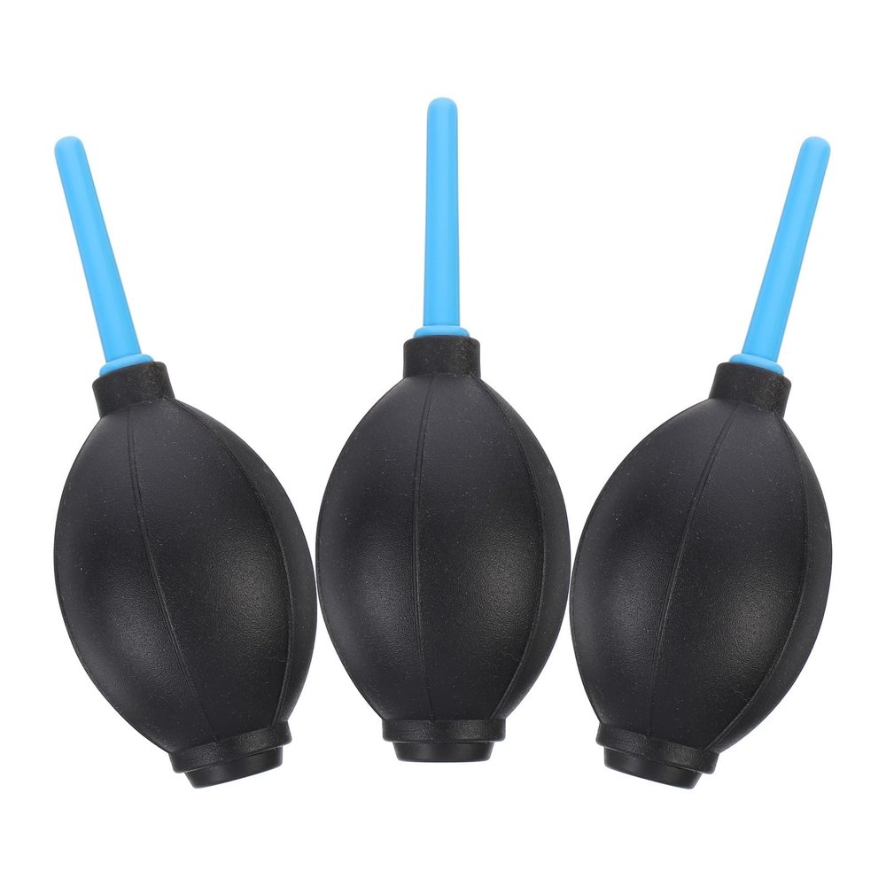 BEBEMOKO 3Pcs Dust Cleaner Air Blower for DSLR Camera Sensor and Lens Cleaning, Mini Compressed Air Blower Equipment for Photography Accessories