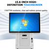 HaiZethonic Cash Registers for Small Business,Multi Touch Main Display,15.6" HD Customer Screen,8GB Ram + 128/256GB Ssd Cash Registers,Printer 58/80mm for Commercial & Retail Dual-128G/80mm view 2